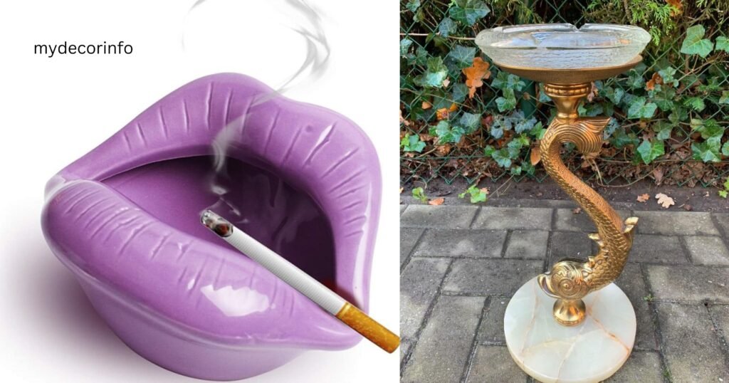 Ashtray On A Stand