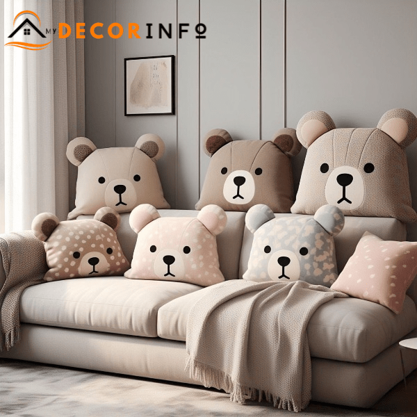 Bear Pillows and Cushions