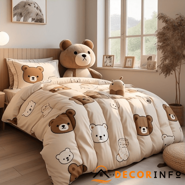 Bear-Themed Bedding