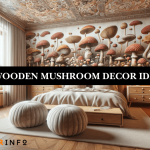 Wooden Mushroom Decor Ideas